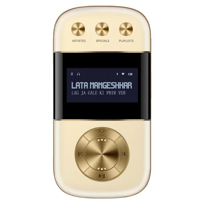 Saregama Carvaan Go Gold Portable Audio Player With 3000 Pre-Loaded Retro Hindi Songs