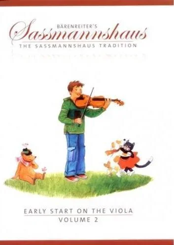 Sassmannshaus, Early Start on the Viola Book 2
