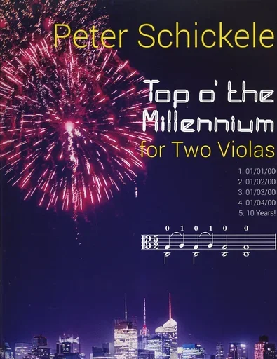 Schickele, Peter: Top o’ the Millennium for Two Violas