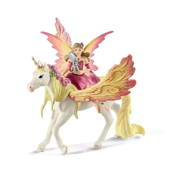Schleich Feya fairy with pegasus unicorn