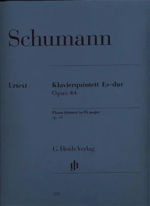 Schumann (Hertrich, ed.): Piano Quintet in Eb, Op.44, urtext (2 violins, viola, cello, and piano)