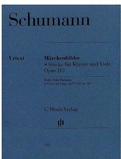 Schumann, R. (Haug-Freienstein): Fairy-Tales Pictures, Op.113, urtext (viola and piano)