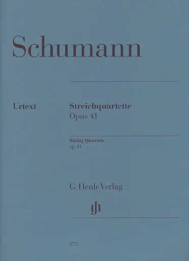 Schumann, R. (Herttrich, ed.): Quartets, Op.41, urtext (2 violins, viola, and cello)