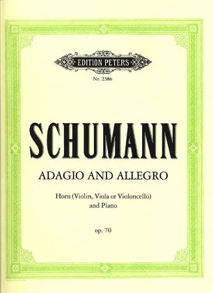 Schumann, Robert: Adagio & Allegro Op.70 (viola OR cello OR violin & piano)