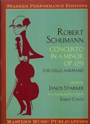 Schumann, Robert (Starker): Concerto in A minor, Op.129 (cello & piano) LudwigMasters