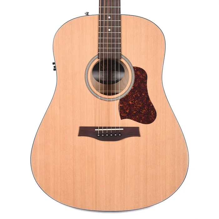 Seagull S6 Original Solid Cedar/Wild Chery SLIM w/Godin QIT Electronics