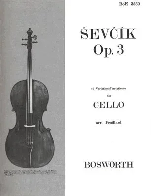 Sevcik, O. (Feuillard): Forty Variations, Op. 3 (Cello)