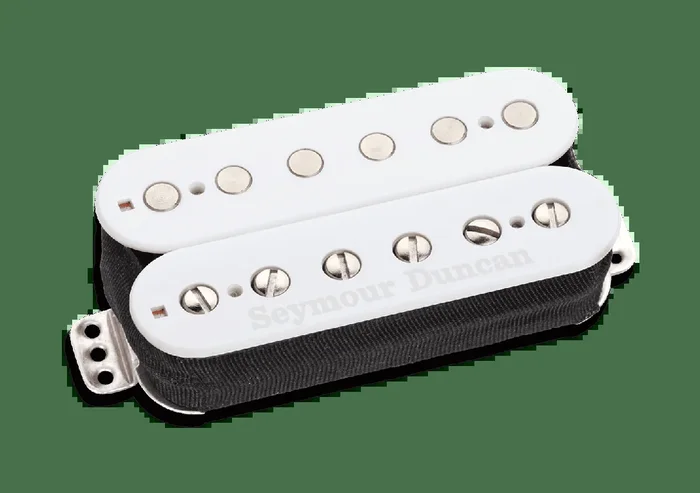Seymour Duncan – TB-5 – Duncan Custom Trembucker Bridge Pickup – Tremolo Spacing – White Finish (11103-17-W)