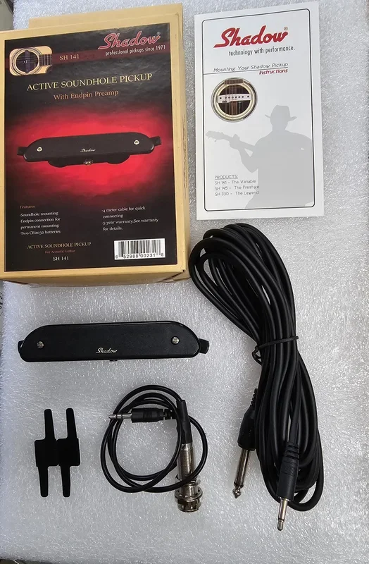 SHADOW SH141 Soundhole Pickup/Pastilla para Bajo Quinto