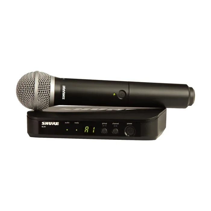 Shure Blx24/Pg58 Wireless Handheld Microphone System- J11 Band