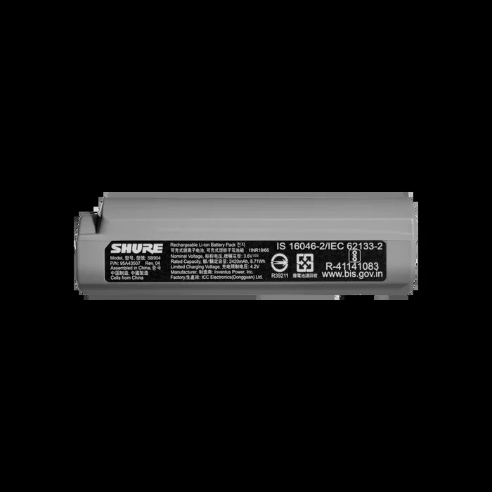 Shure Lithium-Ion Rechargeable Battery