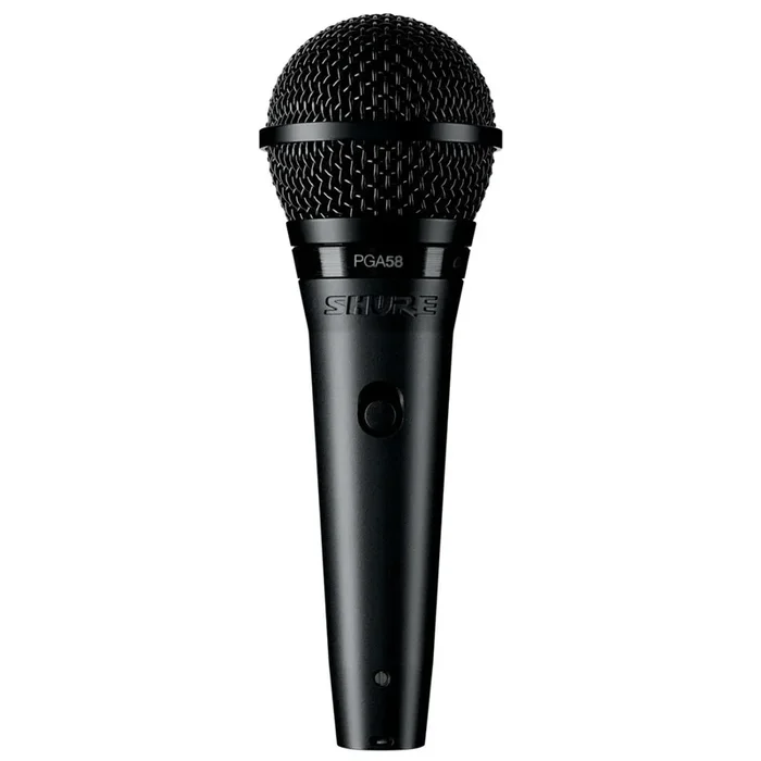 Shure PGA58 Cardioid Dynamic Vocal Microphone with 1/4″ Cable