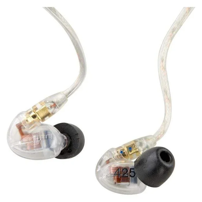 Shure SE425-CL Dual Driver Earphones Clear