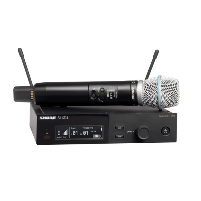 Shure SLX-D Wireless System with Beta 87A Handheld Transmitter