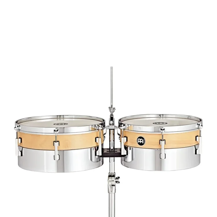Siam Oak & Steel Hybrid 13″ & 14″ Timbales