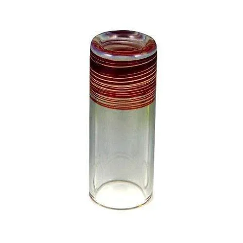Silica Sound 420 Original Regular Glass Slide – Ruby Red