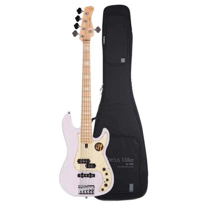 Sire Marcus Miller P7 Swamp Ash 5-String White Blonde (2nd Gen) and Sire Gig Bag Bundle