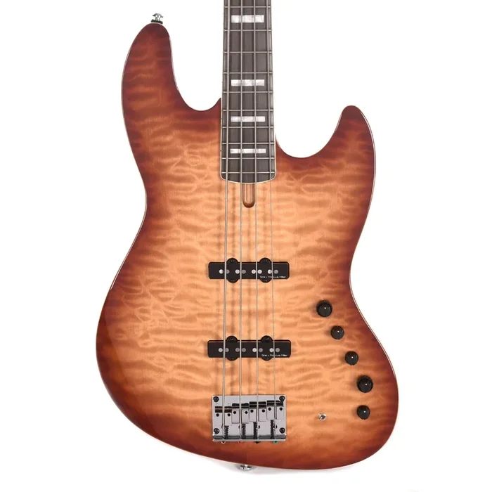 Sire Marcus Miller V9 Alder/Quilted Maple 4-String Brown Sunburst (2nd Gen)