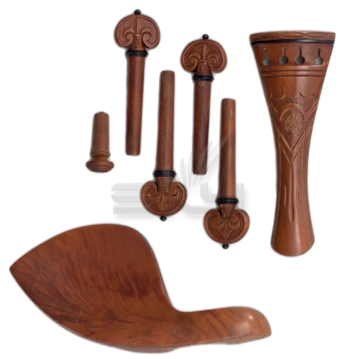 SKY Brand New 4/4 Full Size Jujube wood Violin Parts Set Hill Style 7 Pcs