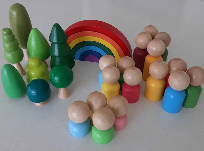 Small World Play Set – 30 Pieces