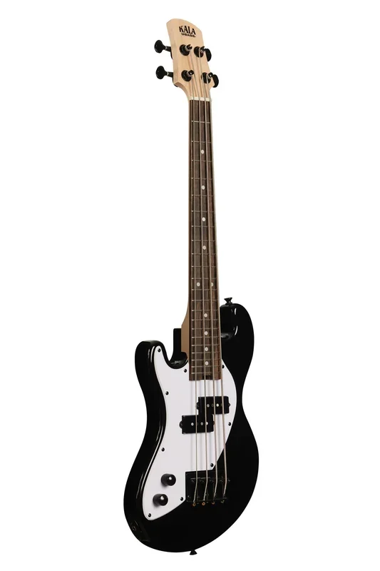 Solid Body 4-String Jet Black Fretted U•BASS® Left-Handed