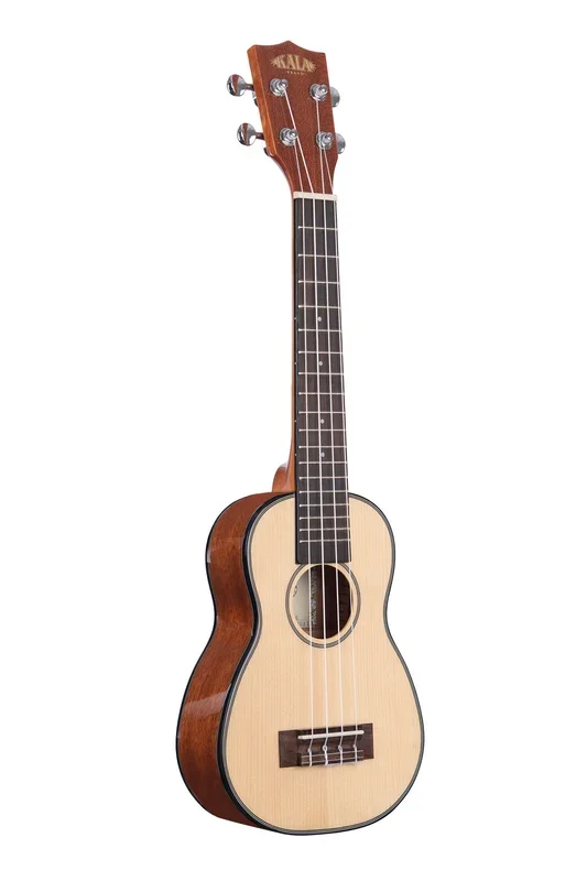 Solid Spruce Top Mahogany Long Neck Soprano Ukulele