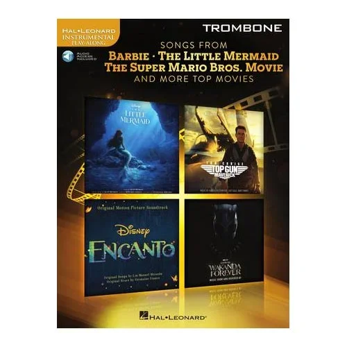 Songs from Barbie, The Little Mermaid, The Super Mario Bros. Movie, and More Top Movies for Trombone