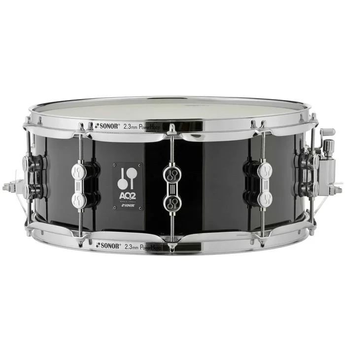Sonor AQ2 Maple Snare Drum 14×6 Transparent Black