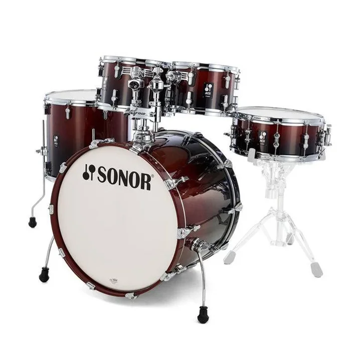Sonor AQ2 Series Stage 5-Piece Shell Pack – Brown Fade