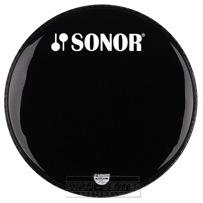 Sonor Bass Drum Logo Head 20″ Black