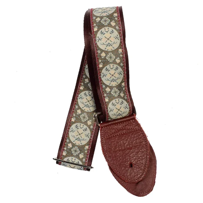 Souldier Medallion – Maroon on Burgundy Belt (Burgundy Ends)