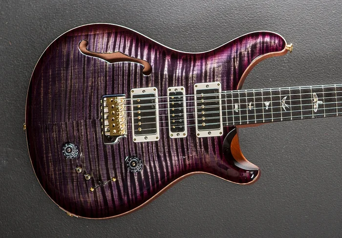 Special Semi-Hollow 10 Top – Charcoal Purple Burst