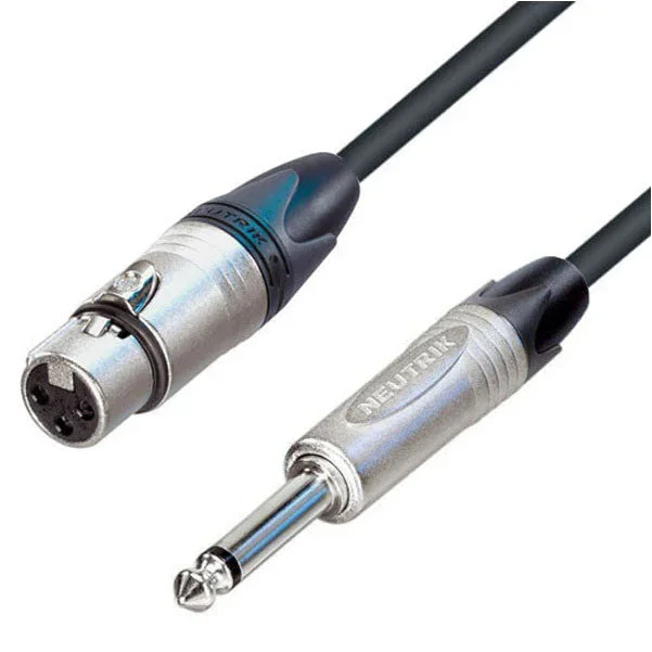 Spectra Cable – Neutrik Connectors 6 Meters Female XLR-1/4inch Jack Mono