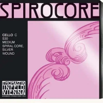 Spirocore Cello C String – Silver-Wound – Medium Gauge