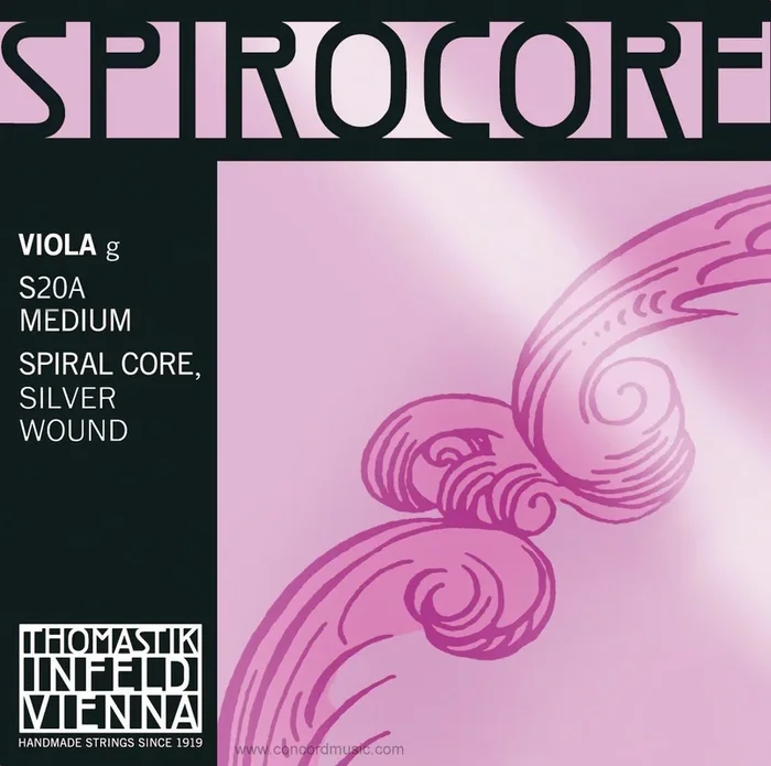 Spirocore Viola Silver G String