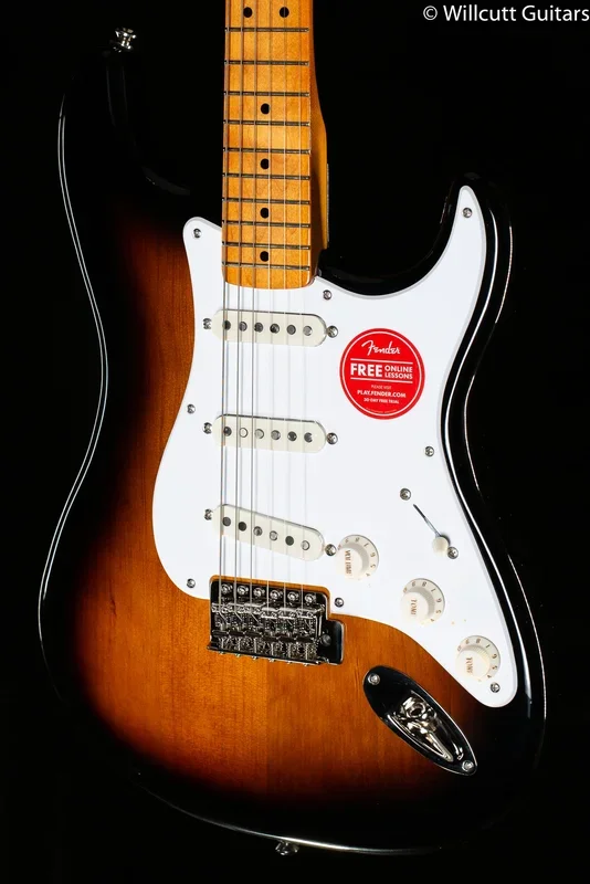 Squier Classic Vibe ’50s Stratocaster®, Maple Fingerboard, 2-Color Sunburst