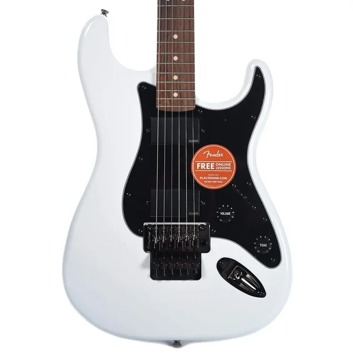 Squier Contemporary Active Stratocaster 2H RW Olympic White w/Reverse Headstock