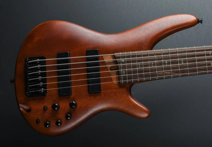 SR506E 6 String Bass – Brown Mahogany