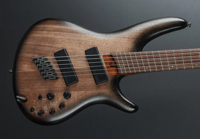 SRC6MS Bass – Black Stained Burst Low Gloss