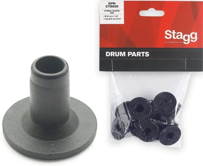 Stagg DPR-CYS830 Nylon Cymbal Sleeve Supports, 10 pack