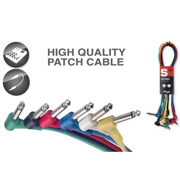 Stagg SPC015L E Patch Cables With Lifetime Warranty – 15 Centimetres