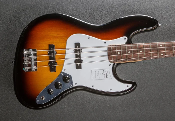 Standard Jazz Bass – 3 Color Sunburst w/Indian Laurel