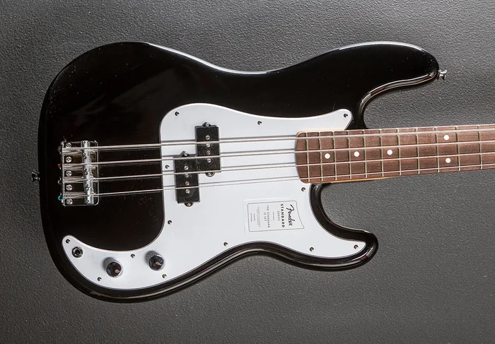 Standard Precision Bass – Black w/Indian Laurel