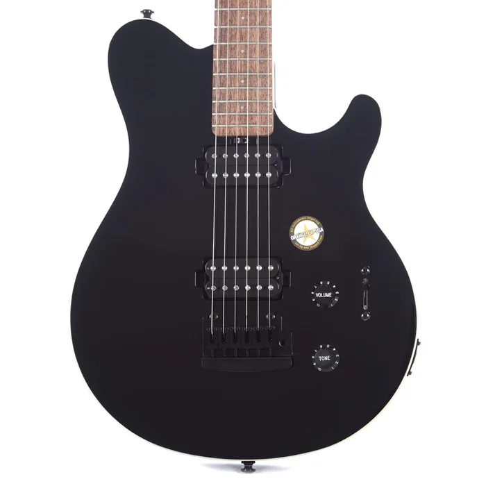 Sterling by Music Man S.U.B. Series Axis Black with White Body Binding