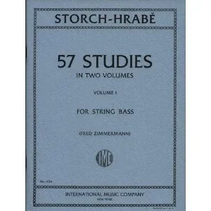 Storch-Hrabe (Zimmerman): 57 Studies Vol.1 (bass)