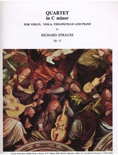 Strauss, Richard: Piano Quartet in C minor, Op. 13 (violin, viola, cello, piano)