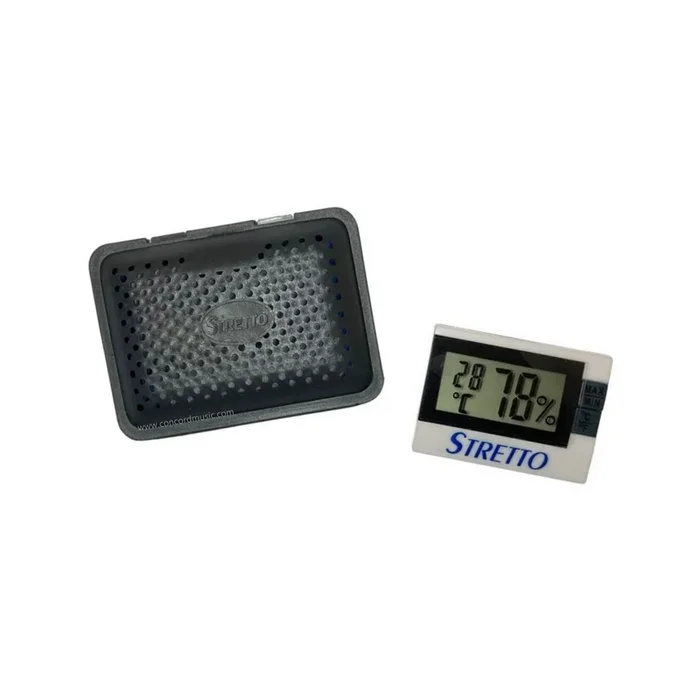 Stretto Humidifier + Hygrometer for Violin and Viola