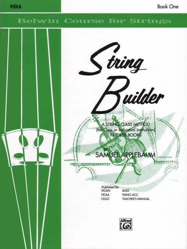 String Builder Viola, Book 1