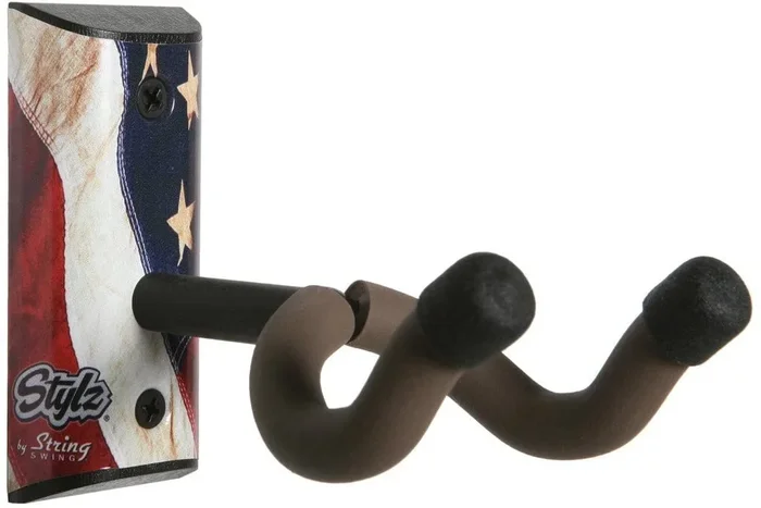 String Swing ST01K-7 Stylz Wall Mount Guitar Keeper – Freedom