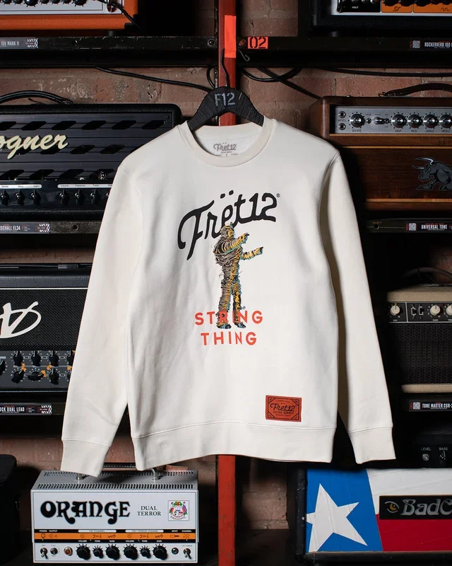 STRING THING ARCH CREWNECK – BUTTER